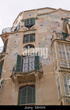 Détail de l'Hotel Rey à Palma de Majorque Banque D'Images