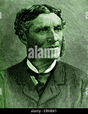 Matthew Arnold (1822 - 1888). Un poète britannique et critique culturel. Après l'illustration d'une photographie Par Sarony. Banque D'Images