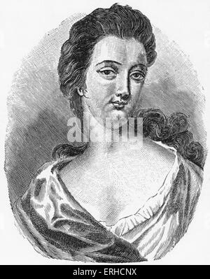 Esther Johnson, également connu sous le nom de 'Stella', portrait. Ami de satiriste Anglais Jonathan Swift, Mars 18, 1681 - janvier 28, 1728. Banque D'Images