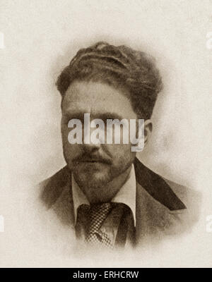 Ezra Pound, portrait. Le poète américain, 30 octobre 1885 - 1 novembre 1972. Banque D'Images