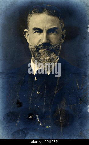 George Bernard Shaw, portrait, dramaturge irlandais. 26 juillet 1856 - 2 novembre 1950 Banque D'Images