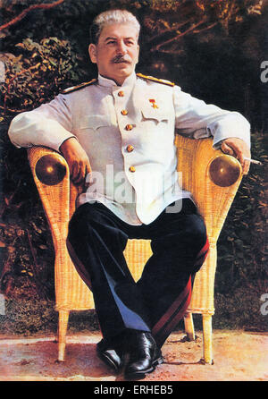 Photo Portrait De Joseph Staline - Format 8x10 Pouces (20x25 Cm) - Brillant Noir Et Blanc - Reproduction