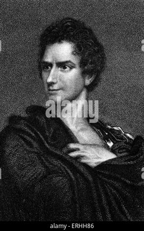 William Shakespeare 's Coriolanus - Edmund Keane comme Coriolanus. Le poète et dramaturge anglais 26 avril 1564 - 23 avril 1616. Banque D'Images