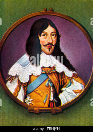 Louis XIII. Portrait du roi de France. 27 septembre 1601 - 14 mai 1643 Banque D'Images