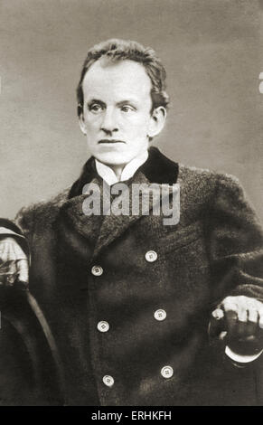 Gerhard / Gerhart Hauptmann - portrait de la dramaturge allemand. 15 novembre 1863 - 6 juin 1946 Banque D'Images