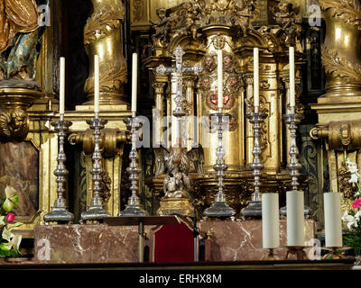 Église paroissiale de Sant Bartomeu, San Bartolome, Soller, Majorque, Espagne, Europe Banque D'Images