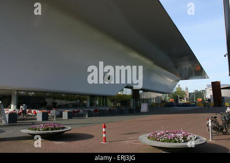 Nouvelle annexe à la musée Stedelijk Amsterdam, musée d'art moderne, art contemporain et design (2013), Amsterdam, Pays-Bas Banque D'Images