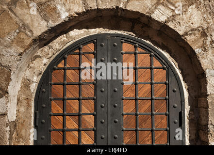 Entrée au château Banque D'Images