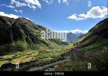 Le Parc National de la Vanoise, Savoie, vallée de l Arc, Alpes, France, Europe Banque D'Images