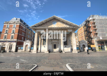 Marché couvert de Covent garden London St Paul's Church Banque D'Images