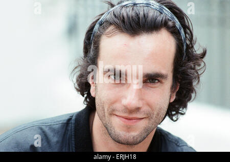 Daniel Day Lewis, acteur, 1er août 1989. Banque D'Images