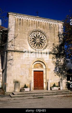 Italie, Abruzzes, Albe, chiesa di San Nicola Banque D'Images