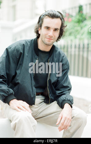 Daniel Day Lewis, acteur, 1er août 1989. Banque D'Images