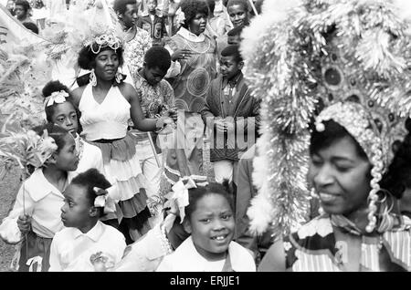 Festival des Caraïbes, Alexandra Park, Manchester, le 28 mai 1973. Banque D'Images