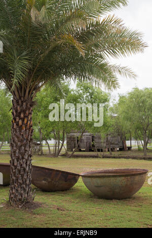 Wallace, Louisiane - La plantation de Whitney, une plantation de sucre qui a été transformé en un musée pour raconter l'histoire de l'esclavage. Banque D'Images