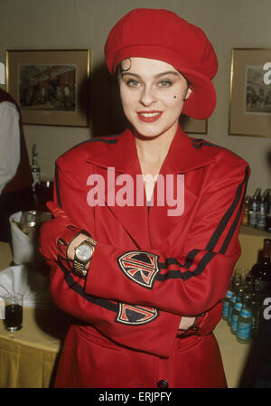 LISA STANSFIELD, chanteuse pop anglaise environ 1990 Banque D'Images