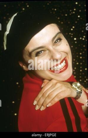 LISA STANSFIELD, chanteuse pop anglaise en 1990 environ. Herrgott Photo Banque D'Images