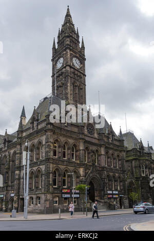 Victorian Town Hall et Centre Civique de Middlesbrough Cleveland UK Banque D'Images