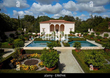 Jardin de la Renaissance italienne, jardins de Hamilton, Hamilton, Waikato, Nouvelle-Zélande, île du Nord Banque D'Images