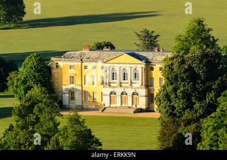 West Wycombe Chambre. Construit au 18ème siècle, bâtiment classé Grade1, accueil de la famille Dashwood, propriété du National Trust. Banque D'Images