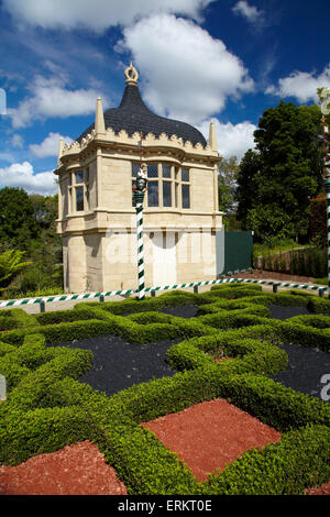 Jardins Tudor, jardins de Hamilton, Hamilton, Waikato, Nouvelle-Zélande, île du Nord Banque D'Images