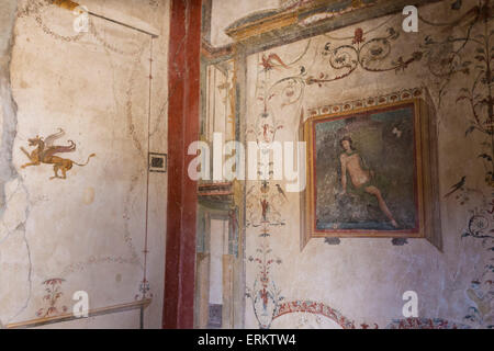 Fresques Du Triclinium, La Villa Dei Misteri, Pompéi, UNESCO World