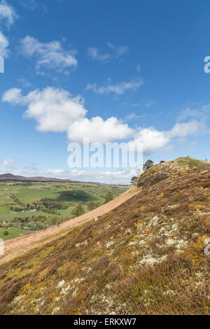 Knockfarrel Hill près de Strathpeffer en Ecosse. Banque D'Images