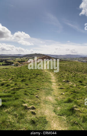 Cat's back track sur Knockfarrel dans les Highlands d'Ecosse. Banque D'Images