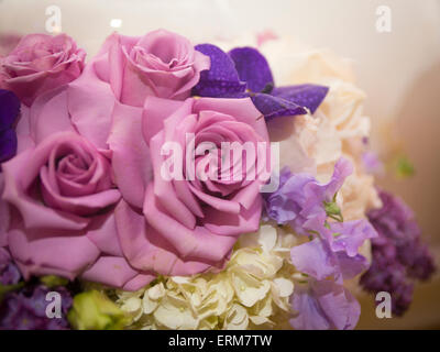 Arrangement de fleurs pour événements spéciaux - principalement les mariages Banque D'Images