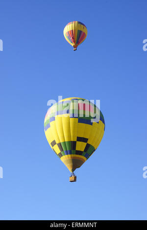 Montgolfières à 2015 Temecula ballon et Festival des vins en Californie du Sud Banque D'Images