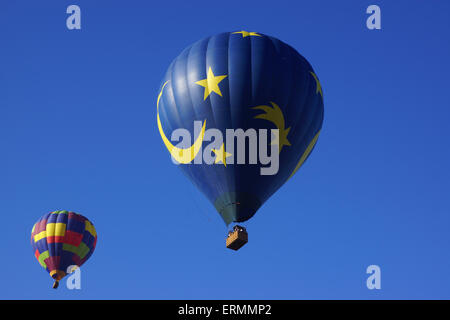 Montgolfières à 2015 Temecula ballon et Festival des vins en Californie du Sud Banque D'Images