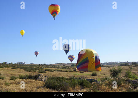 Montgolfières à 2015 Temecula ballon et Festival des vins en Californie du Sud Banque D'Images