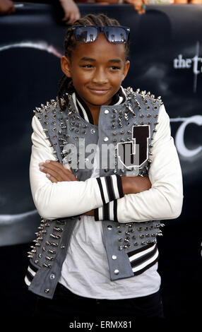 Jaden Smith à la première de Los Angeles 'La Saga Twilight : Eclipse' qui a eu lieu lors de la Nokia Theatre L.A. Vivre à Los Angeles. Banque D'Images