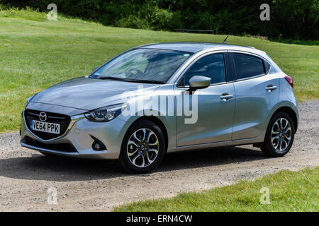 2015 Mazda 2 Sport Nav Banque D'Images