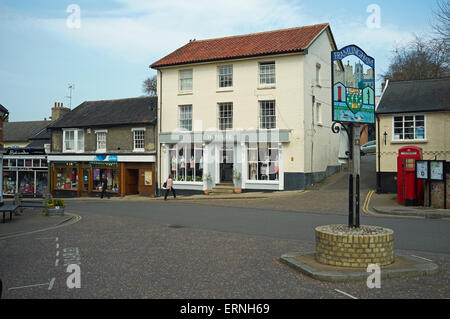 UK Suffolk Framlingham Banque D'Images