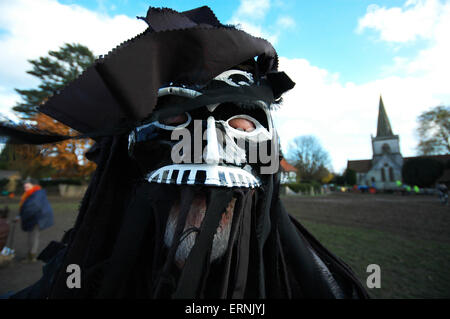 Danseurs Morris à Surrey, Angleterre Banque D'Images