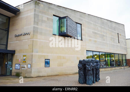 Bibliothèque Clayport Millennium Place Durham UK Banque D'Images