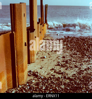 Aldeburgh est un petit village de pêcheurs sur la côte du Suffolk du Royaume-Uni qui est attire les touristes pour son charme du vieux monde. Banque D'Images