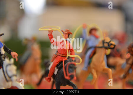 Business Design Centre, London, UK. 6e juin 2015. Le London Toy Soldier Show à l'Islington Business Design Centre, le plus grand soldat de plomb en Europe. Avec tout pour les collectionneurs et maquettistes. Crédit : Matthieu Chattle/Alamy Live News Banque D'Images