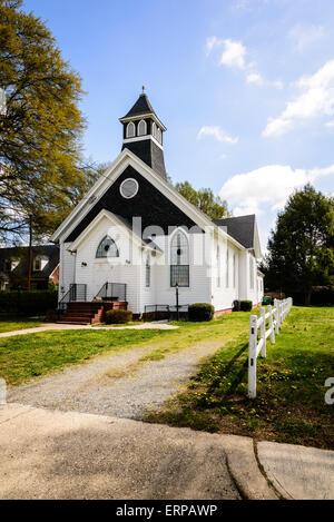 Shiloh Baptist Church, 127, rue Principale Sud, Bowling Green, Virginia Banque D'Images