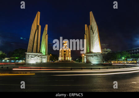 Le Monument de la démocratie à Bangkok, Thaïlande Banque D'Images