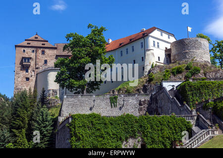 Bekov nad Teplou horizon. Baroque et gothique , beau château tchèque, région de Karlovy Vary, République tchèque, Europe Banque D'Images