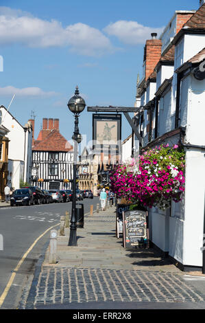 Le Windmill Inn, Chapel Street, Stratford-upon-Avon, Warwickshire, Angleterre, Royaume-Uni Banque D'Images