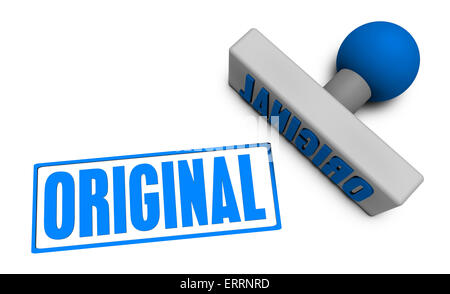 Timbre Original ou hacher sur papier en 3d Concept Banque D'Images