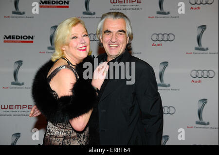 8e génération Audi 2014 Prix à l'hôtel Bayerischer Hof comprend : Susanne Wiebe, Dr. Karsten Temme Où : Munich, Allemagne Quand : 04 Déc 2014 Crédit : Franco Gulotta/WENN.com Banque D'Images