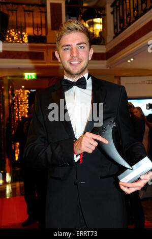 8e génération Audi 2014 Prix à l'hôtel Bayerischer Hof comprend : Christoph Kramer Où : Munich, Allemagne Quand : 04 Déc 2014 Crédit : Franco Gulotta/WENN.com Banque D'Images