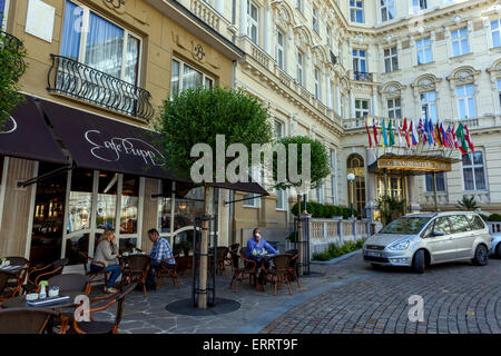 Grandhotel Pupp, Karlovy Vary, ville thermale, République Tchèque Banque D'Images