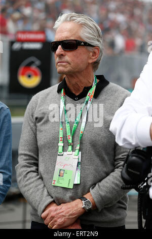 Montréal, Québec, Canada. 07Th Juin, 2015. Sport Automobile : Championnat du Monde de Formule 1 de la FIA 2015, Grand Prix du Canada, Michael Douglas : dpa Crédit photo alliance/Alamy Live News Banque D'Images