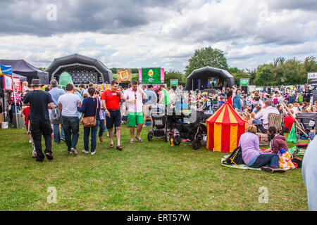 Festival de musique 2015 Alresford, New Alresford, Hampshire, Angleterre, Royaume-Uni. Banque D'Images