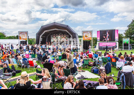 Festival de musique 2015 Alresford, New Alresford, Hampshire, Angleterre, Royaume-Uni. Banque D'Images